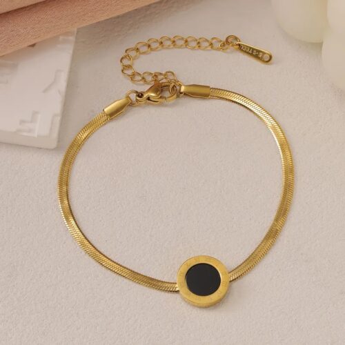 Plated 18K Real Gold Simple